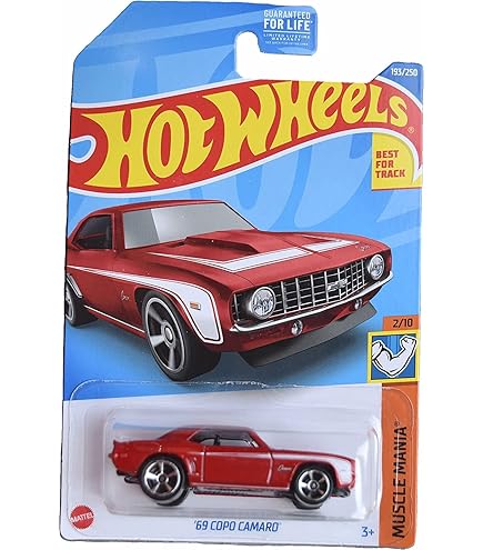 Amazon | 2014 Hot Wheels Hw Workshop - '68 Copo Camaro - White